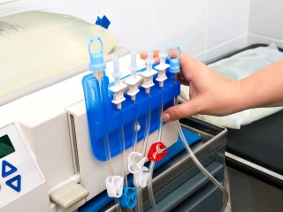 Peritoneální dialýza_přístroj_domací dailýza