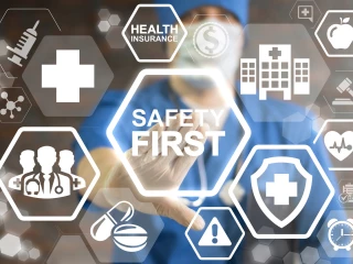 Safety First Work Concept