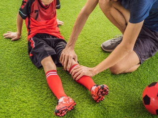 fotbal dite zraneni
