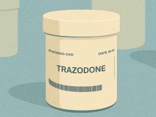 Účinnost trazodonu u různých dimenzí deprese