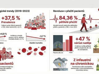 Chronická myeloidní leukémie v datech – příklad úspěchu inovativní léčby obr. 1