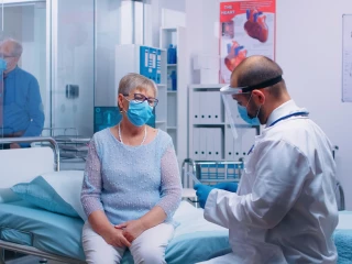 hospitalizovaná pacienta covid nemocnice péče