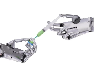 robot injekcia