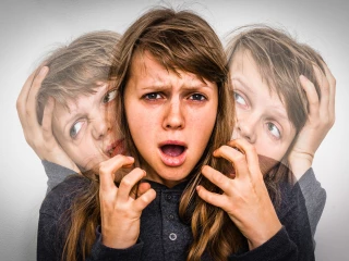 Schizofrenie_deprese_úzkost_žena