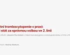 ITP v hematologické praxi: Jak si stát za správnou léčbou ve 2. linii