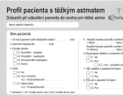 Odešlete pacienta do centra pro těžké astma snadno a rychle v2