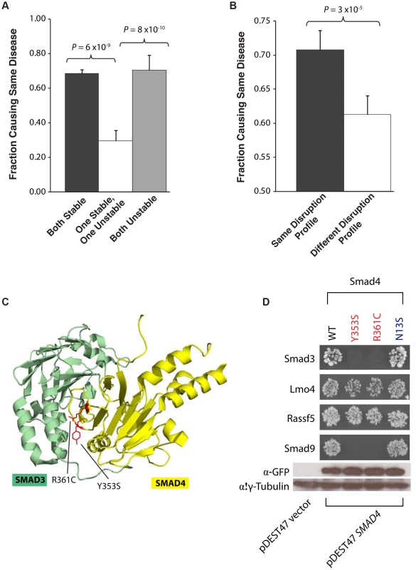 Relationships between molecular phenotypes and disease phenotypes.