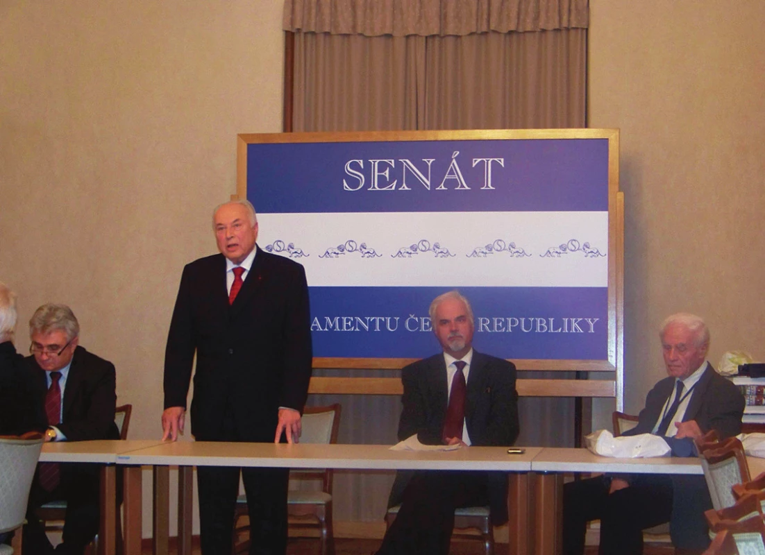 Předseda ČLS JEP prof. MUDr. Jaroslav Blahoš, DrSc. při slavnostní příležitosti připomněl, že ČLS JEP má 115 odborných společností a s atomizací medicíny příbývají další. ČLS JEP má také 40 spolků, rozvíjí spolupráci se Slovenskou lékařskou spoločností a je i v součinnosti s WHO