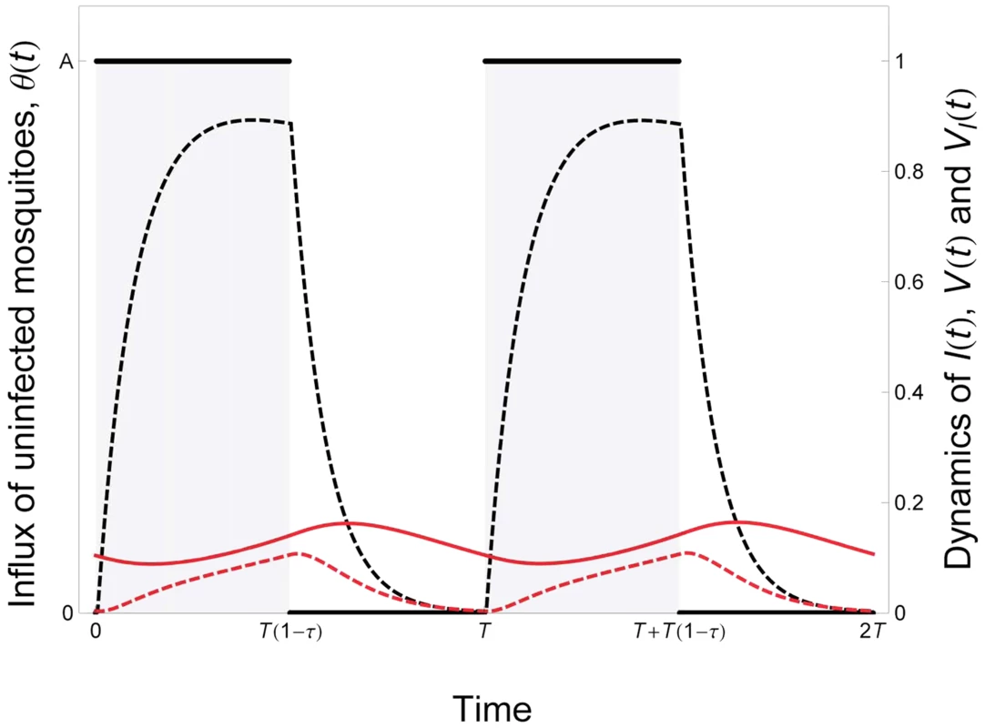 Epidemiological dynamics of a vector-borne disease in a seasonal environment.