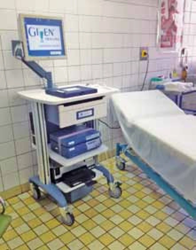 Kompletní manometrický systém. 
Fig. 2. Complete manometric system.
