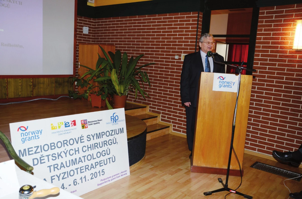 Doc. MUDr. Leopold Pleva, CSc., prezident sympozia, Foto: Jana Gójová