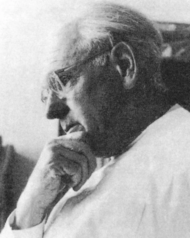 Prof. Dr. med. Hans Killian (Snímek ze soukromého archivu MUDr. M. Danaje)
Fig. 2. Prof. Hans Killian, M.D. (From the private archive of Dr. M. Danaj)