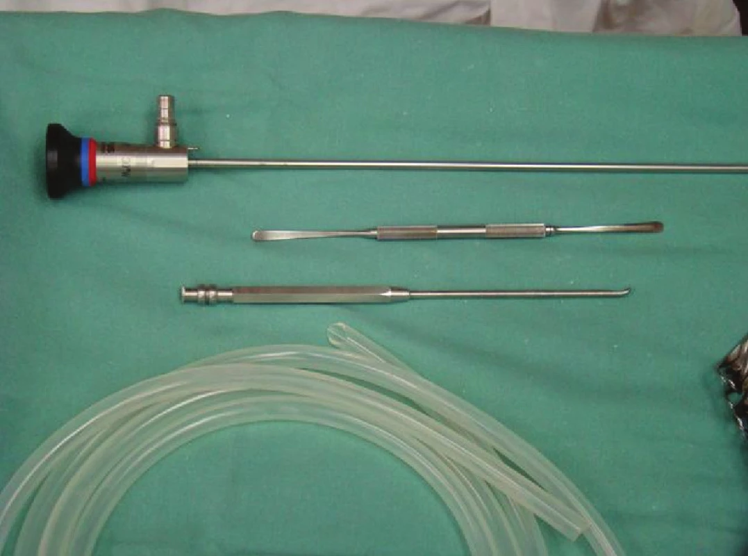 Micolliho instrumentarium
Fig. 1: Miccoli instruments