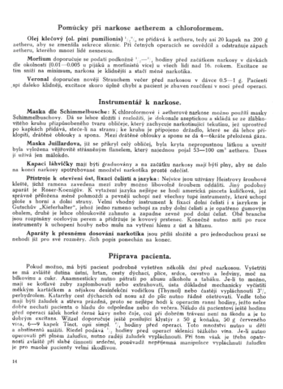 Učebnice chirurgie z r. 1921, s. 14
