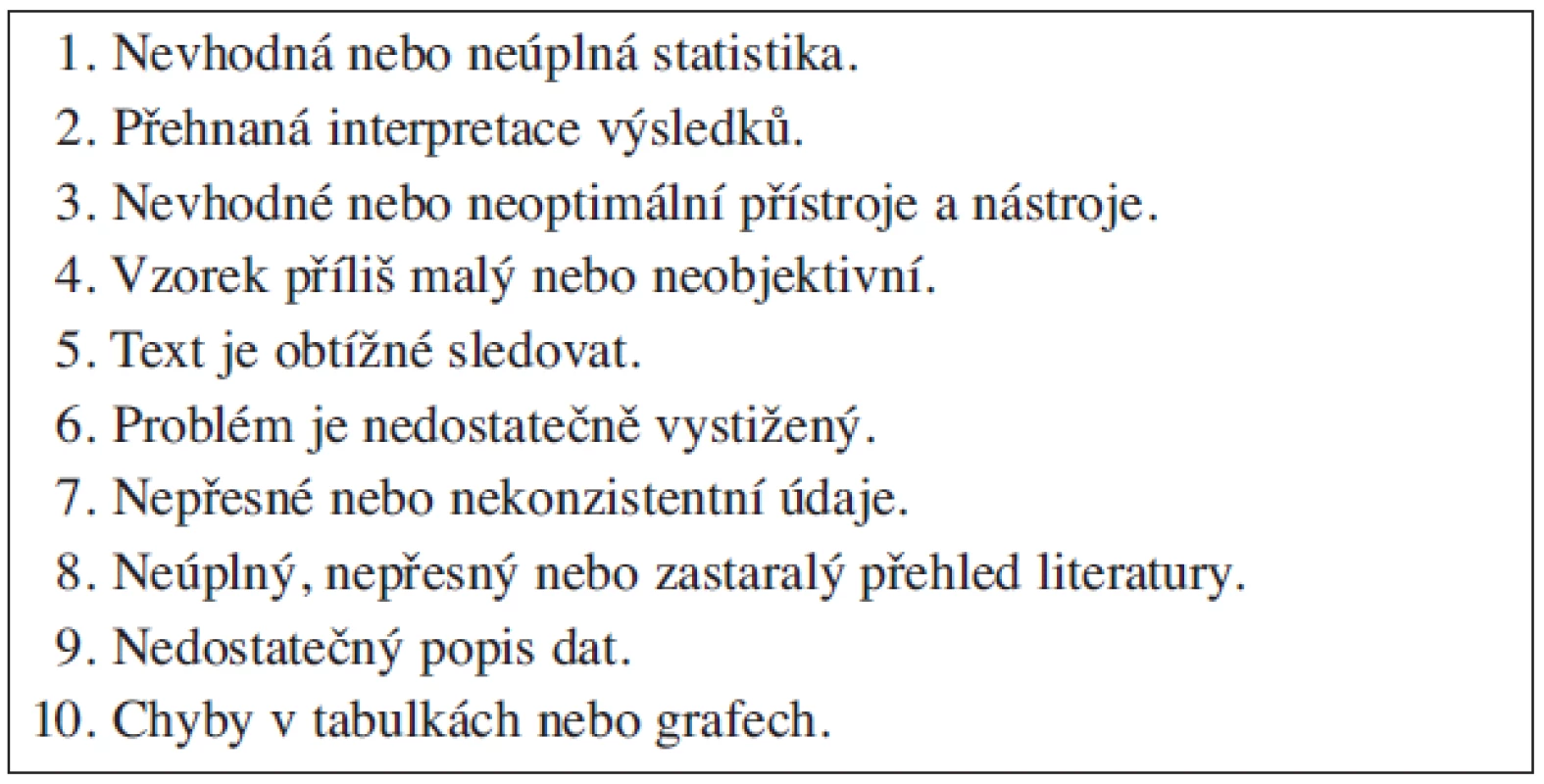 10 nejčastějších důvodů pro odmítnutí rukopisu (5).