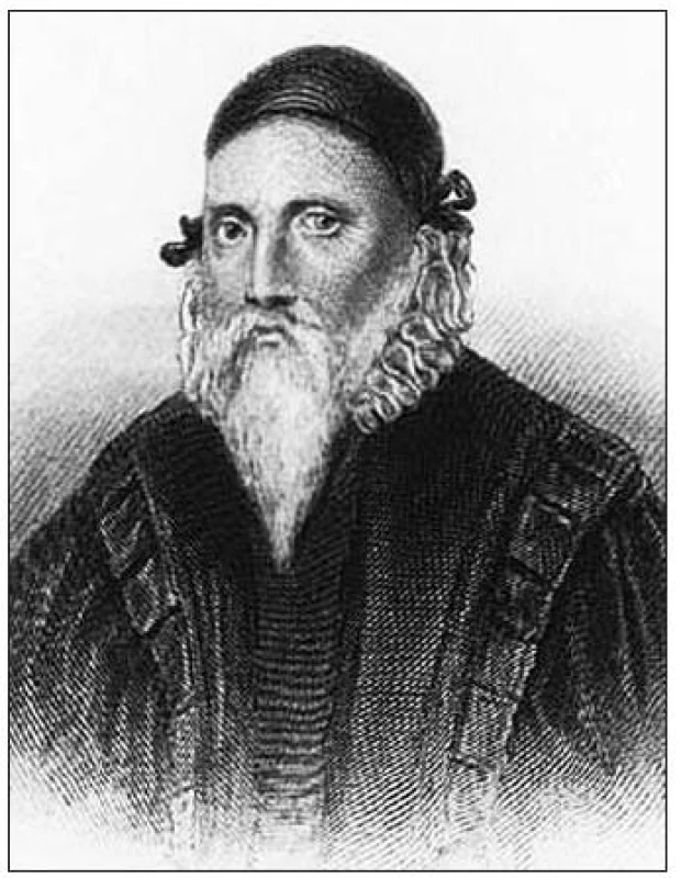 Edward Talbot zvaný Kelley. Jeho údajná podoba.