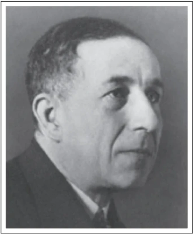 Eduard Gamper (1887–1938). Autor neznámý. Zdroj [56]. Fig. 6. Eduard Gamper (1887–1938). Photographer not identifi ed. Source [56].
