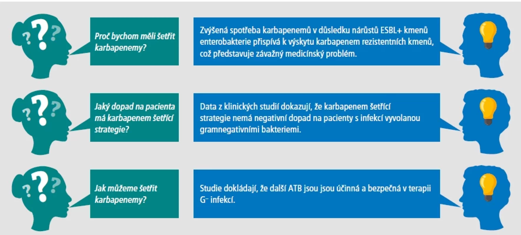 Karbapenem šetřící strategie – otázky a odpovědi.