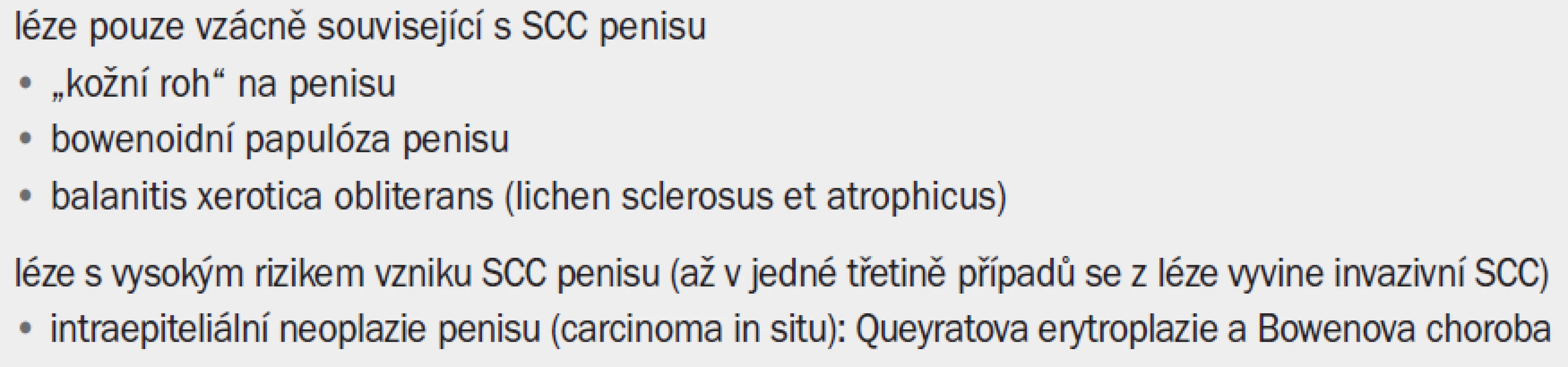 Premaligní léze.