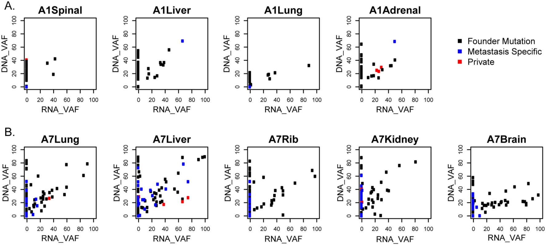Gene expression of variant alleles.