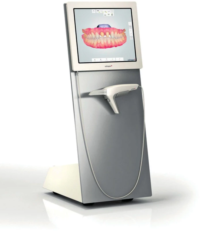 Skenovací systém TRIOS<sup>®</sup>, 3Shape (převzato z: <a href="www.orthodonticproductsonline.com">www.orthodonticproductsonline.com</a>)