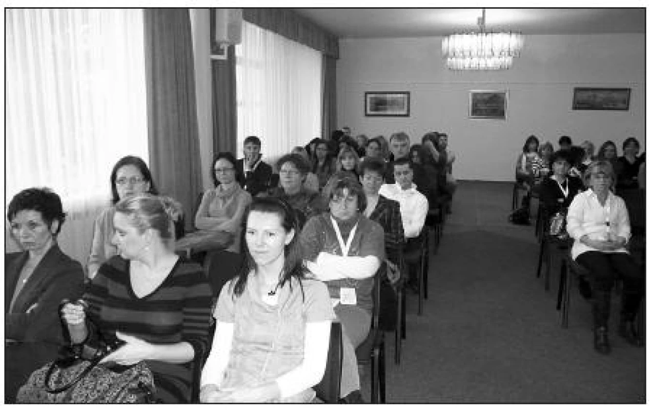 Auditorium 10. sympozia Aktuality v dětské intenzivní péči v Ostravě