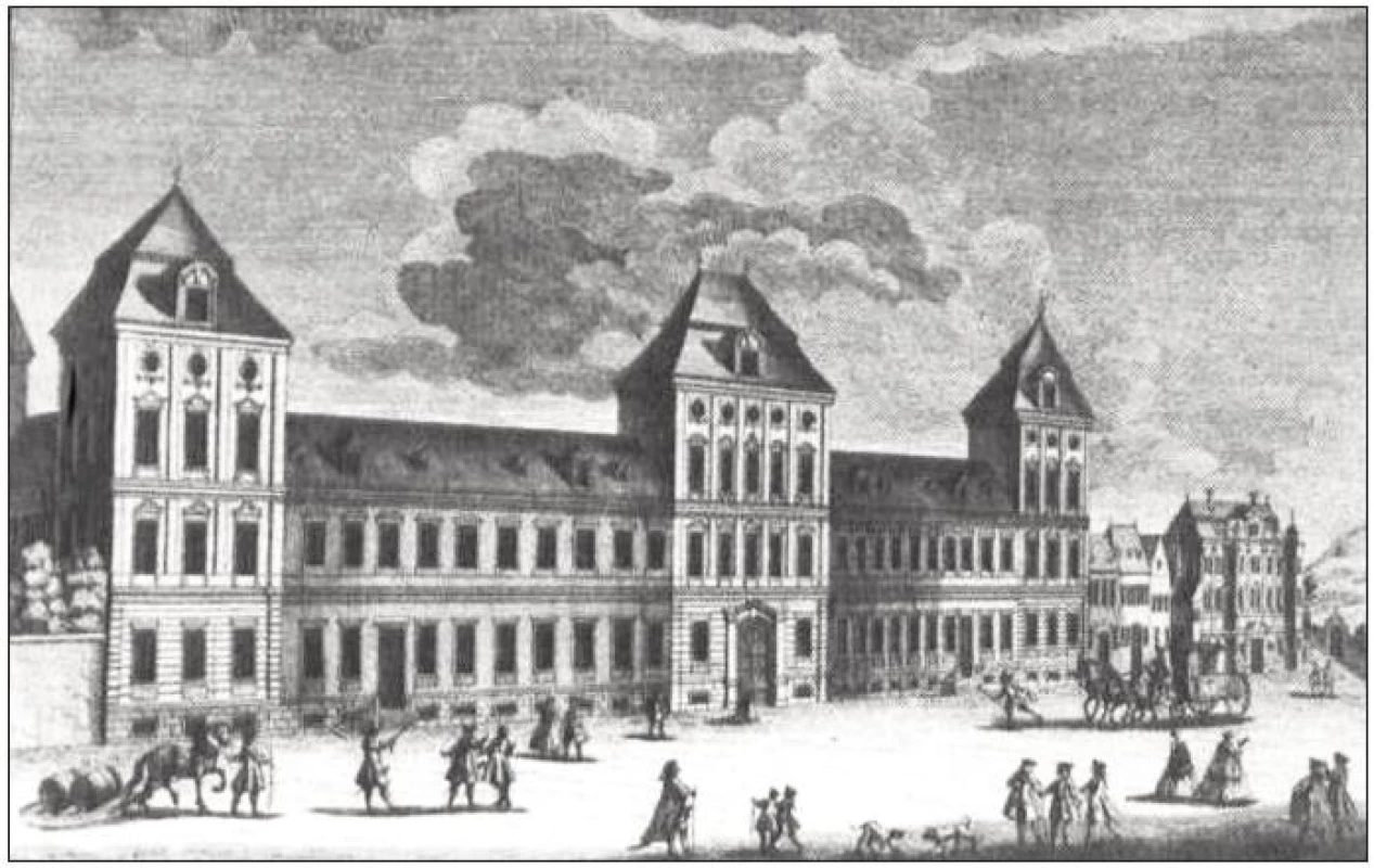 Novoměstský ústav šlechtičen „Damenstift“ na Dobytčím trhu