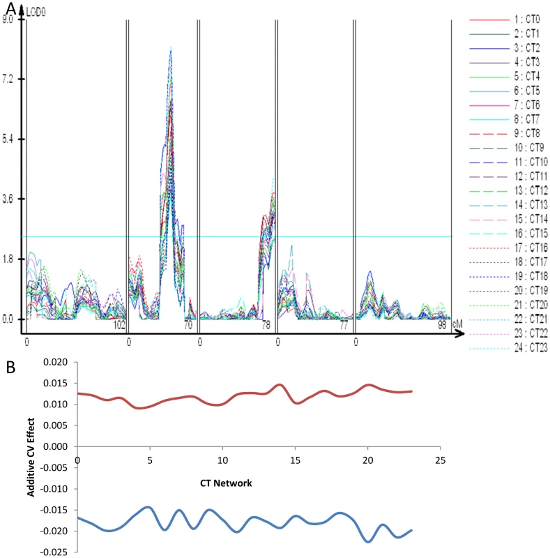 CT phase group CV QTL for circadian clock outputs.