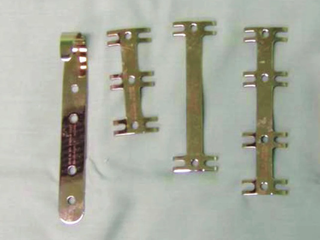 Instrumentárium MEDIN
Fig. 9: MEDIN plates
