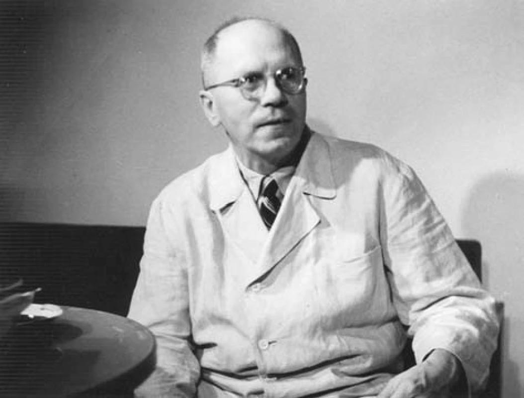 Fotografie prof. M. Seemana z roku 1962.