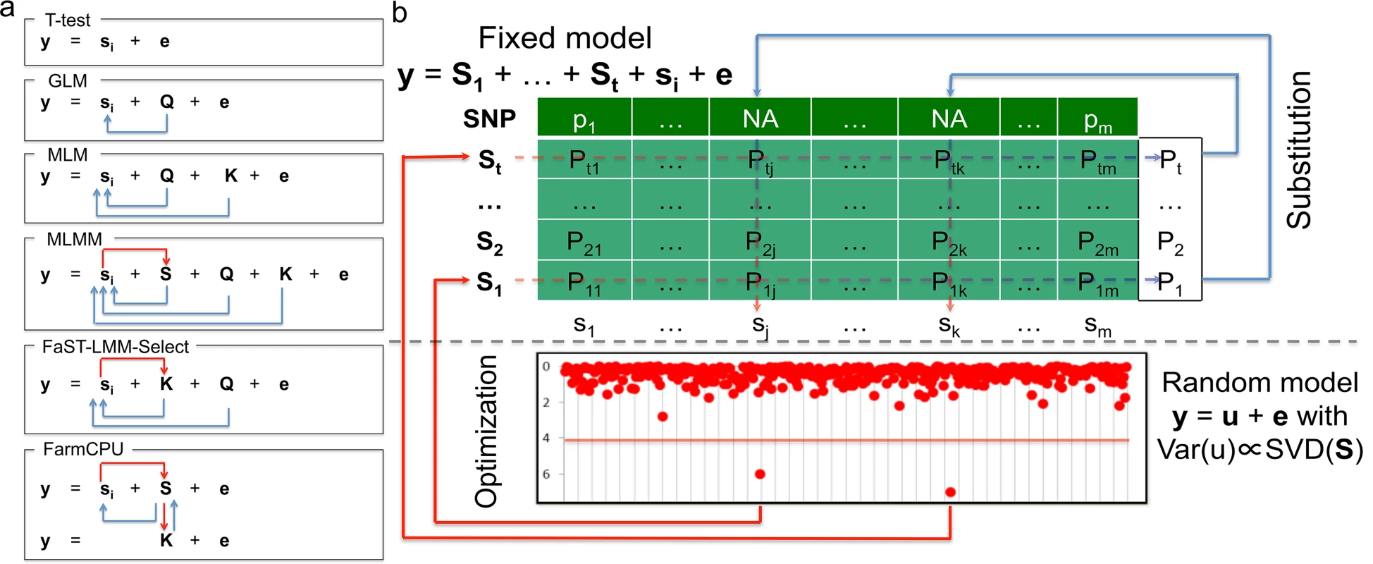 Conceptual development and procedure of FarmCPU.