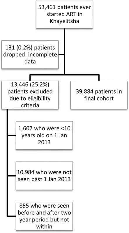 Flow diagram of study cohort.