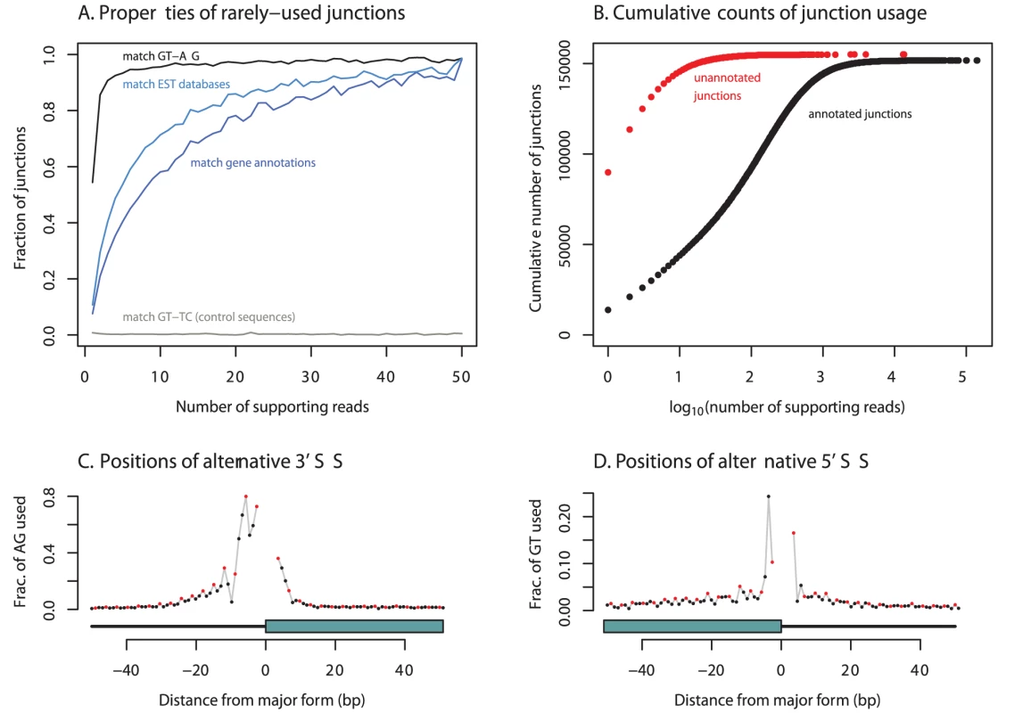 Extensive unannotated splicing in human cells.