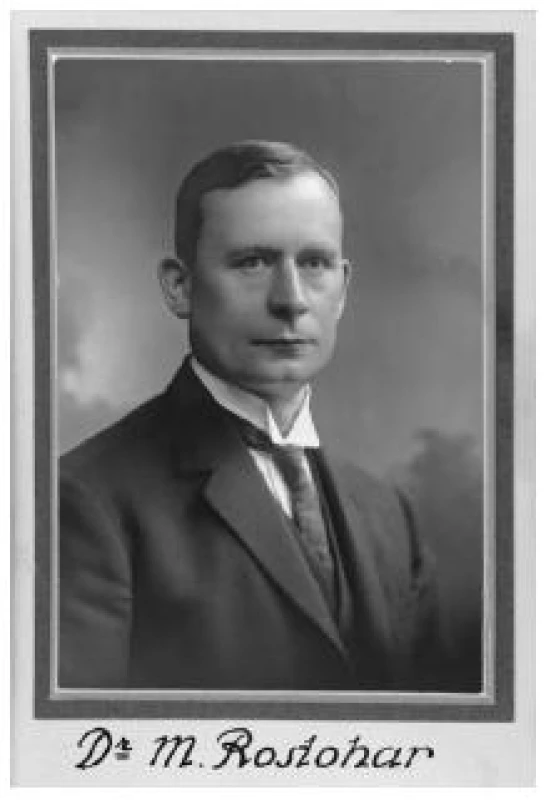 Mihailo Rostohar (30. 7. 1878 – 5. 8. 1966) – první experimentální psycholog pracující v českých zemích; je jednou z osobností důležitých pro vývoj naší psychologie