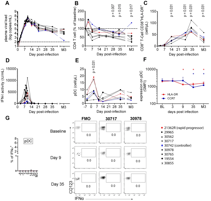 Cynomolgus macaques were infected intravenously with 5,000AID50 of SIVmac251 and chronic infection established.