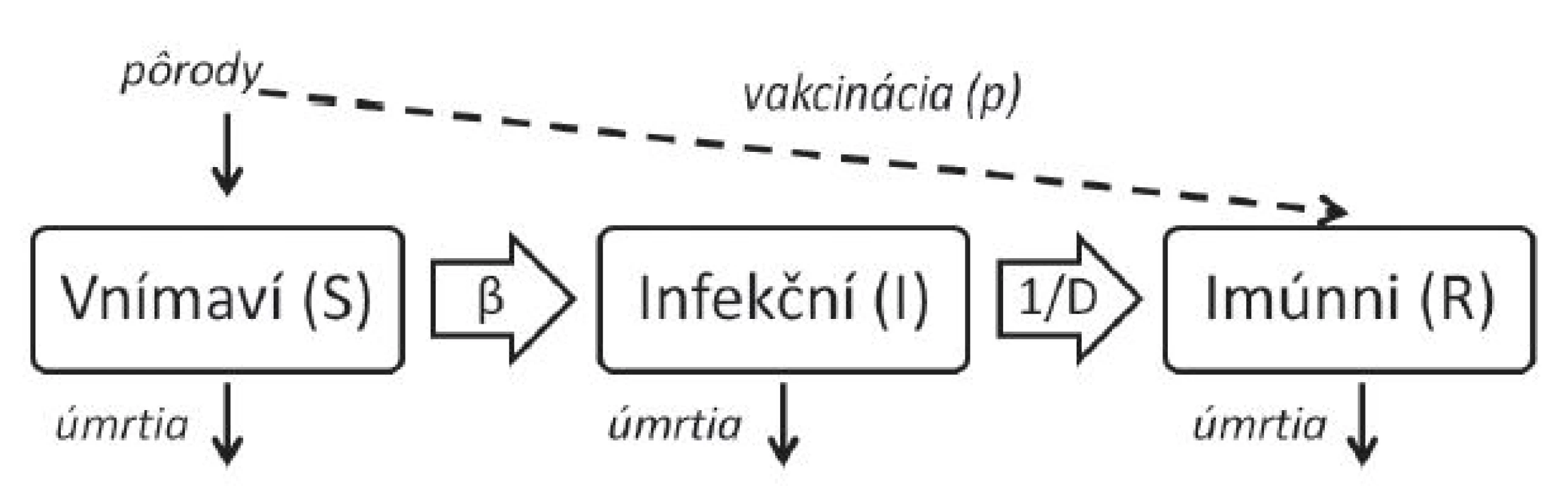 Schéma modelu.