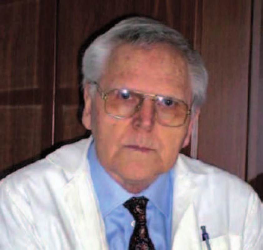 Prof. MUDr. Bohumil Fixa, DrSc.
Fig. 1. Prof. Bohumil Fixa, MD, DSc.