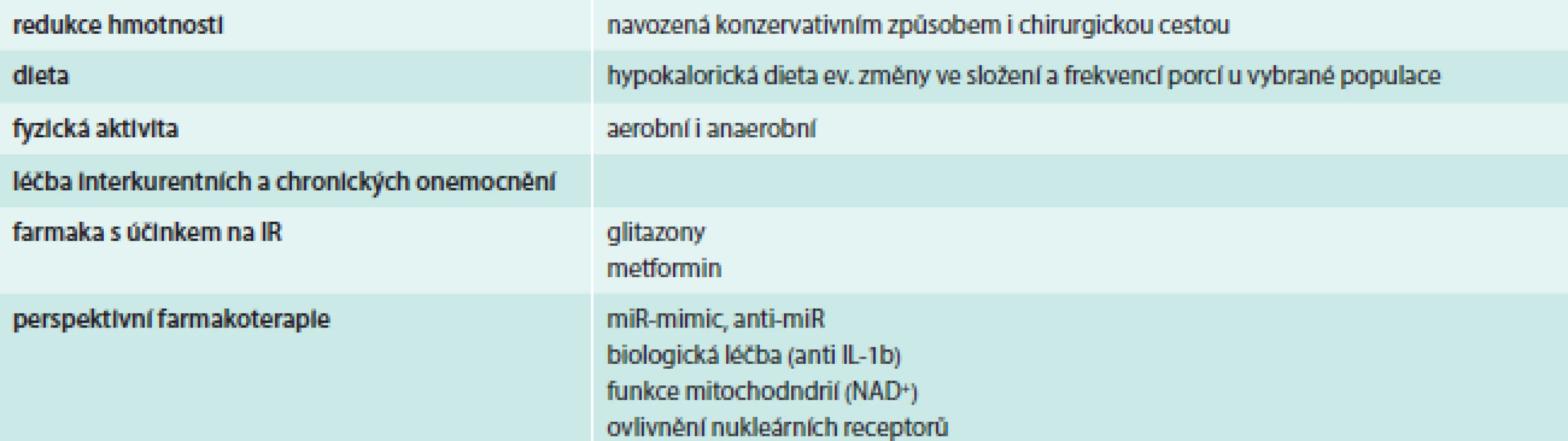 Léčba IR