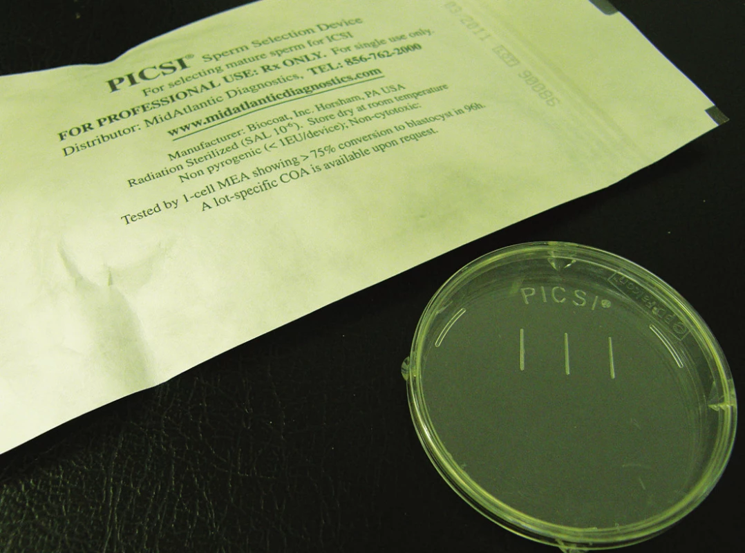 Miska pro PICSI Sperm Selection Device