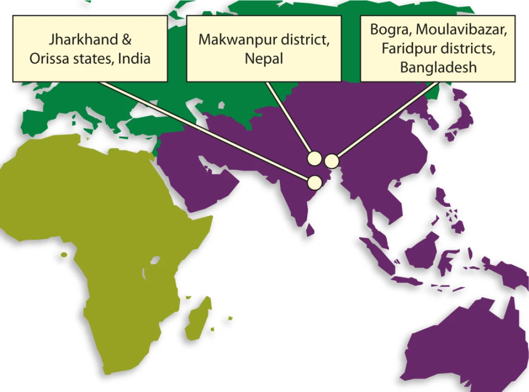 Location of study sites.