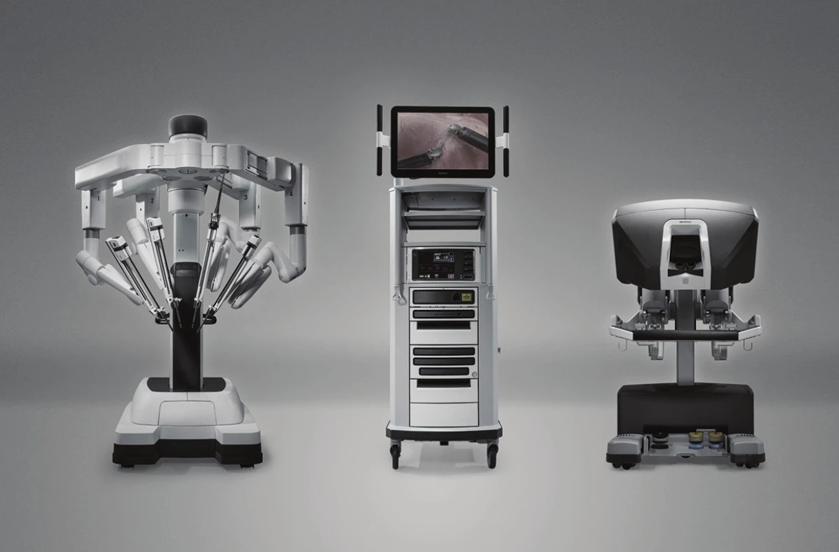Robotický systém da Vinci Xi
Fig. 1: The da Vinci Xi robotic system