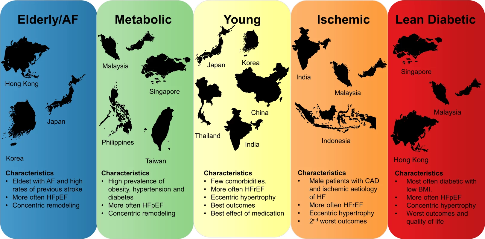 Concept figure summarizing the most important findings of this study.