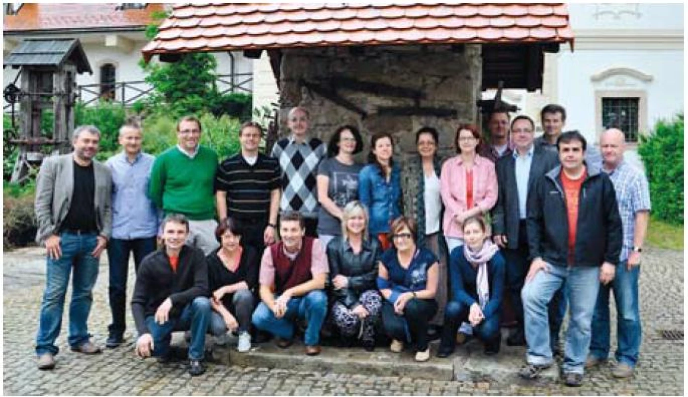 Pracovní skupina pro idiopatické střevní záněty ČGS, 8. 6. 2012.
Fig. 3. The Czech National IBD Working Group, 8 June 2012.