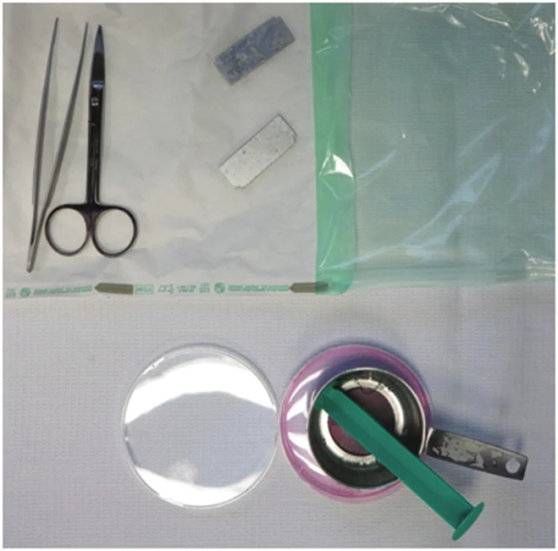 Nástroje pro zpracování nádorové tkáně
Fig. 1: Instruments for tumor tissue treatment