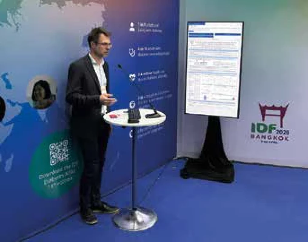 Peter Novodvorský prezentuje výsledky štúdie IDEAL