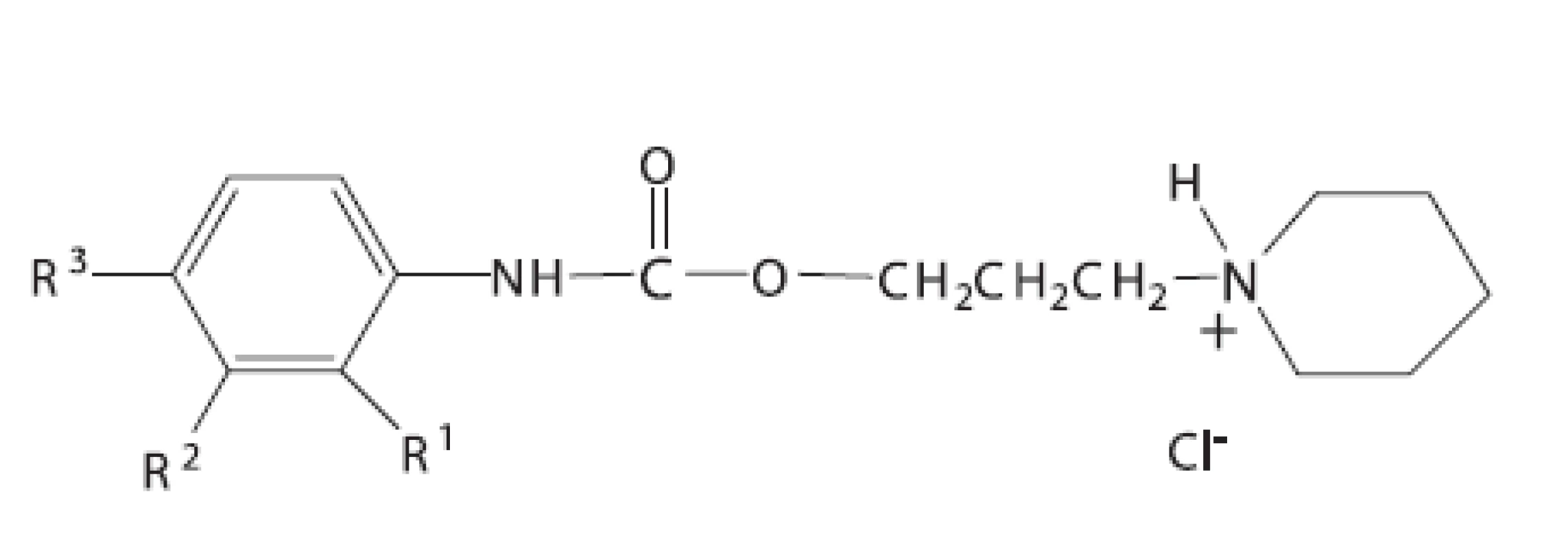 Piperidinylpropyl estery