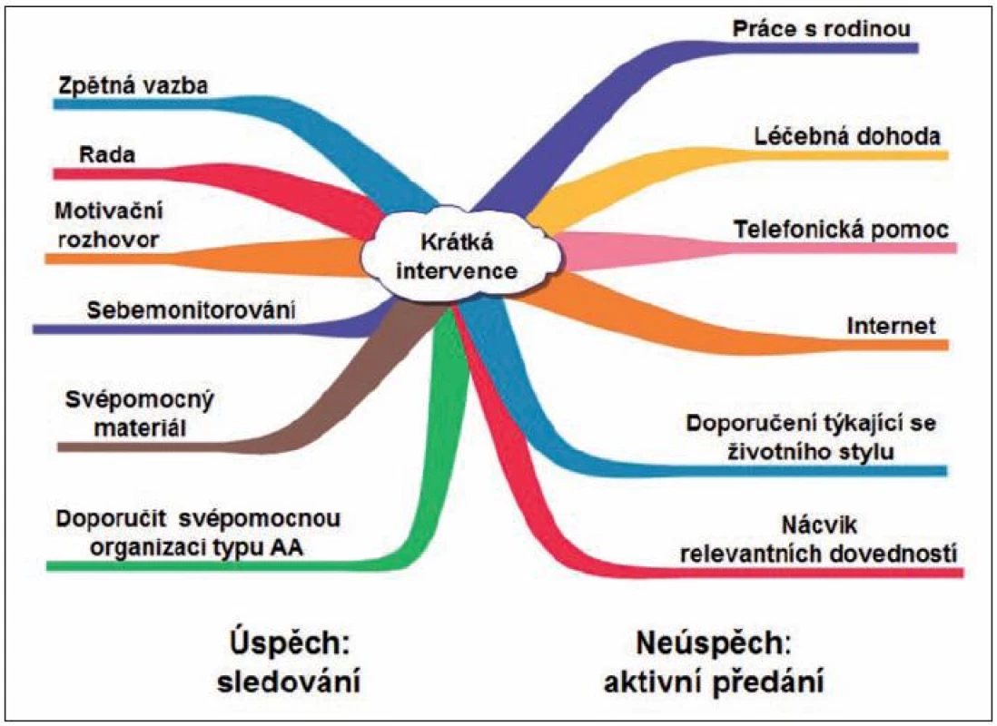 Postupy při krátké intervenci