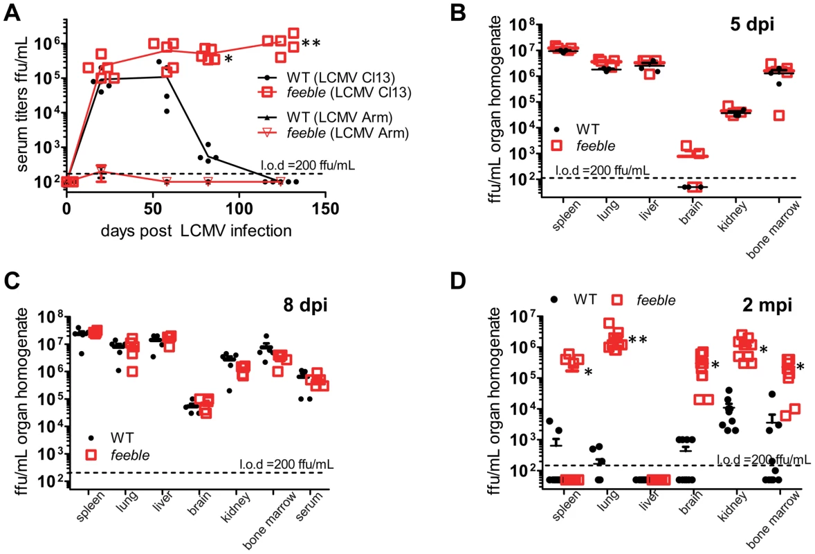 <i>Slc15a4</i> is required to control chronic viral infection.