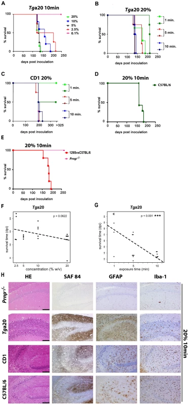 Prion transmission through aerosols.