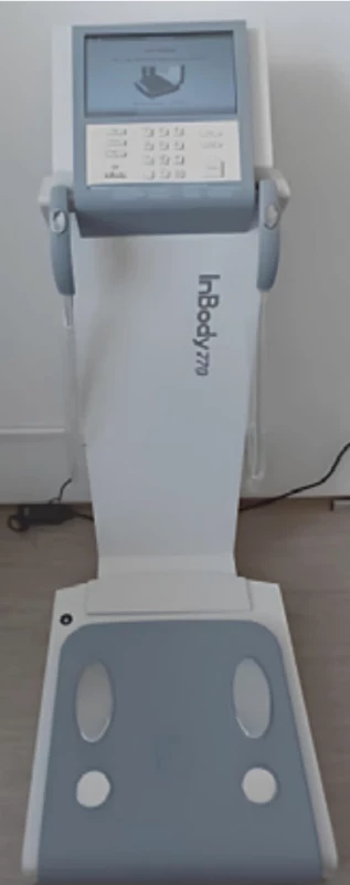 Používaný systém InBody. Fig. 2. System InBody used.